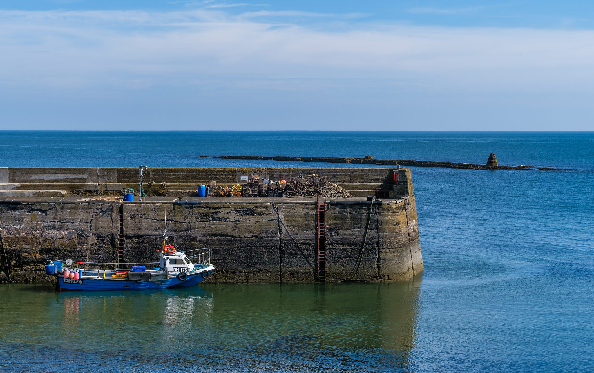 Craster harbour